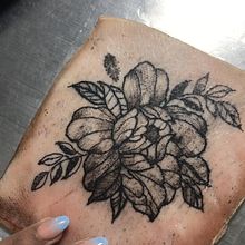 Mi Proyecto del curso: Tatuaje botánico con puntillismo. Animação projeto de luzmeiki08 - 30.12.2020