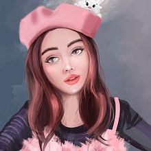Mi Proyecto del curso: Retratos digitales de fantasía con Photoshop. Ilustração tradicional projeto de Lucía Navarro - 30.12.2020