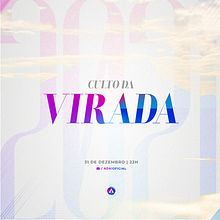 Culto da Virada. Un projet de Design graphique de Guilherme Rodrigues - 30.12.2020