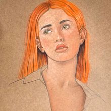 Meu projeto do curso: Ilustração com pastel e lápis de cor. Traditional illustration project by Letícia Gonçalves Souza - 12.30.2020