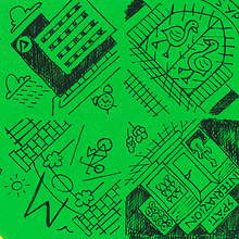 Was geht ab in Berlin. Un progetto di Progettazione di giochi e Serigrafia di Luis F. Ortega Echevarria - 30.12.2020