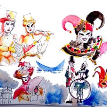 Mi Proyecto del curso: Técnicas de ilustración para desbloquear tu creatividad. Un proyecto de Ilustración tradicional de Ana Meza - 30.12.2020