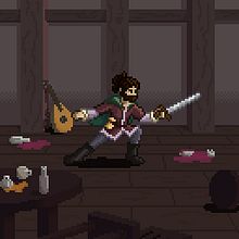 Mi Proyecto del curso: Introducción al diseño de personajes en pixel art. Un proyecto de Dibujo digital e Ilustración digital de Natán García - 30.12.2020