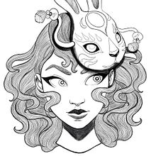 My project in Traditional Drawing Techniques with Procreate course. Character Design, and Creativit project by CeeCee Covington - 12.30.2020
