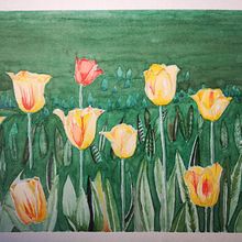 Meu projeto do curso: Técnicas de aquarela negativa para ilustração botânica Ein Projekt aus dem Bereich Botanische Illustration von Wladimir Leichsenring - 30.12.2020