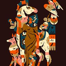 Temple Ein Projekt aus dem Bereich Bildende Künste, Kunstleitung, Design, Editorial Illustration und Traditionelle Illustration von Profe - 26.12.2020