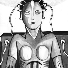 My project in Introduction to Illustration with India Ink course. Ink Illustration project by Laura Pronestì - 12.31.2020
