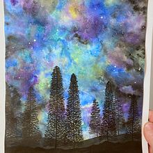 My project in Modern Watercolor Techniques course. Watercolor Painting project by swbluebird - 12.31.2020