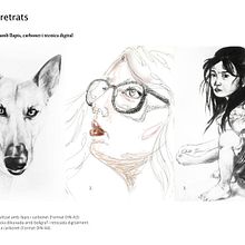 Dibujo y Retratos. Un progetto di Disegno a matita, Disegno di ritratti e Disegno realistico di Anna Gimenez - 31.12.2020