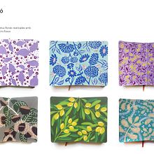 Ilustración Patterns. Un progetto di Illustrazione tradizionale, Illustrazione naturalistica e Pittura acrilica di Anna Gimenez - 31.12.2020