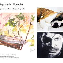 Pintura, Acuarela y Gouache. Un progetto di Pittura, Pittura ad acquerello e Pittura gouache di Anna Gimenez - 31.12.2020