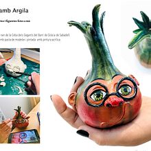 Figuras en Arcilla . Un progetto di Scultura, Pittura acrilica e Artigianato di Anna Gimenez - 31.12.2020