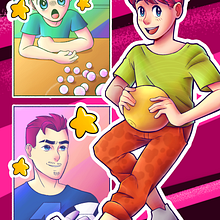 Meu projeto do curso: Ilustração digital com influência mangá. Un progetto di Disegno digitale di Luan Pimentel - 31.12.2020