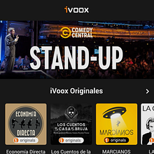 iVoox Restyling. Animation, App Design, and UX / UI project by Jorge Juan Oliva Castillo - 12.31.2020