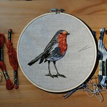 Mi Proyecto del curso: Pintar con hilo: técnicas de ilustración textil. Embroider project by Litchi Alucinógeno - 12.31.2020