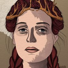 My Queen - Técnicas de ilustración con acuarela digital. Un progetto di Illustrazione tradizionale, Illustrazione digitale e Pittura ad acquerello di Sara Azurdia - 06.10.2020