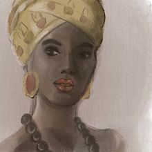 Mi Proyecto del curso: Pinceles y pixeles: introducción a la pintura digital en Photoshop Ein Projekt aus dem Bereich Porträtzeichnung und Digitale Illustration von Nicté Kono - 24.02.2021