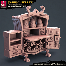 This is the Tailor set. If you like High Detailed 3D Printable Miniatures for your tabletop games check it out here https://www.patreon.com/STLMiniatures. 3D, Art To, s, 3D Design, Sculpture, and 3D Modeling project by Javier Lorente Preciado - 01.01.2021