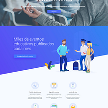 Symposium Eventos. UX / UI project by Jorge Juan Oliva Castillo - 01.01.2021