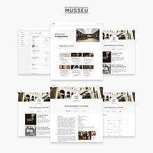 musseu. Web Design, and UX / UI project by Jorge Juan Oliva Castillo - 01.01.2020