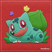 ¡PokéAmigos de fieltro!. Traditional illustration project by Doodliver - 01.01.2021