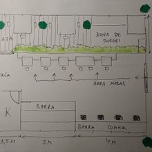Mi proyecto: una pastelería . % Patricia Nieto tarafından hazırlanan Mimarlık projesi - 01.01.2021