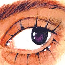 My project in Illustrated Portrait in Watercolor course. Digital Illustration, Traditional illustration, and Watercolor Painting project by Marta V - 01.01.2021
