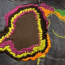 My project in Embroidery: Clothing Repair course . % Coral Nafziger tarafından hazırlanan Nakış projesi - 01.18.2021