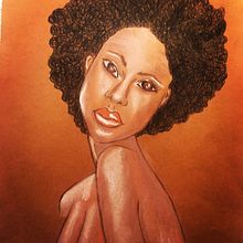 Afro Ein Projekt aus dem Bereich Traditionelle Illustration von tonyb - 02.01.2021