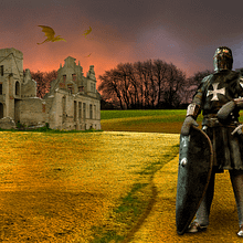 Mi Proyecto del curso: Secretos del fotomontaje y el retoque creativo. Matte Painting, and Photo Retouching project by Saúl Marcial Vásquez Reyes - 01.01.2021