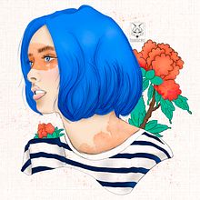 Mi Proyecto del curso: Técnicas de ilustración con acuarela digital. Un progetto di Disegno digitale di Romits Montiel - 01.01.2021