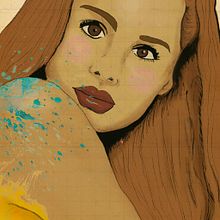My project in Illustrated Portraits with Procreate course. Un progetto di Illustrazione tradizionale di Miko Michto - 02.01.2021