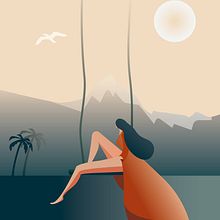 Mi Proyecto del curso: Ilustración vectorial dinámica: color y composición. Un progetto di Illustrazione editoriale, Illustrazione tradizionale e Illustrazione vettoriale di Lurdes Muñoz - 02.01.2021