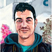 Nuevo proyecto curso: Retratos pictóricos con técnicas digitales. Portrait Drawing, and Digital Drawing project by César García Pino - 01.02.2021