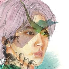 My project in Illustrated Portrait in Watercolor course. Een project van Digitaal ontwerp y Aquarelschilderen van Mish Cat - 03.01.2021