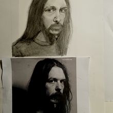 il cugino di Diego  . Desenho realista projeto de Andrea Perani - 03.01.2021
