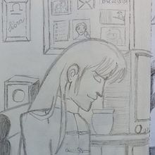 Meu projeto do curso: Desenho para principiantes nível -1. Artistic Drawing project by Bruna França - 01.03.2021