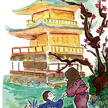 Mi Proyecto del curso: Ilustración en acuarela con influencia japonesa ^_^ . % Tania Ríos tarafından hazırlanan Geleneksel illüstras, on, Çocuk İllüstras, Ve onu projesi - 01.03.2021