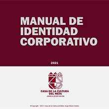 Manual Corporativo  . Publicitate, Branding și identitate și Design grafic de CRISTOFER SANCHEZ - 01.04.2021