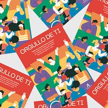 Orgullo de ti · LGTBI. Een project van Posterontwerp, Redactioneel ontwerp y Traditionele illustratie van Bee Comunicación - 04.01.2021