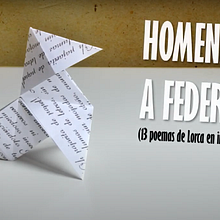 Homenaje a Federico. 13 poemas de Lorca en imágenes. Un proyecto de Ilustración tradicional y Realización audiovisual de Laura Campos Murillo - 11.09.2013
