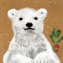 Polar Bear Ein Projekt aus dem Bereich Zeichnung, Artistische Zeichnung, Digitale Zeichnung, Traditionelle Illustration, Digitale Illustration und Digitale Malerei von Lilian Laudares - 04.01.2021