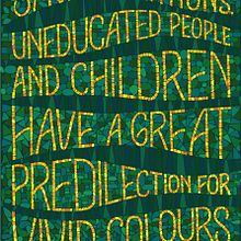 Vivid Colours Poster. Un proyecto de Lettering de lena_pugacheva - 04.01.2021