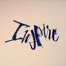 Caligrafía 2020 Ein Projekt aus dem Bereich Kalligrafie von Sebastián Ruiz Díaz - 16.12.2020