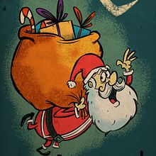 Santa is coming! . Drawing, Pencil Drawing, Digital Drawing, Character Design, Traditional illustration, Digital Illustration, and Children's Illustration project by Ed Vill - 01.05.2021