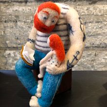 Mi Proyecto del curso: Needle felting: creación de personajes con lana y aguja. Projekt z dziedziny Rzeźba użytkownika Jenny Pérez - 05.01.2021