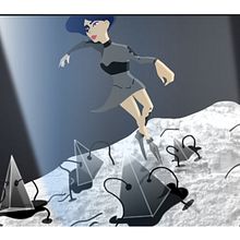 Mi Proyecto del curso: Animación 2D con Toon Boom Harmony _ Chica de Tinta. Animation, 2D Animation, and Digital Drawing project by gretelfilms - 01.01.2021