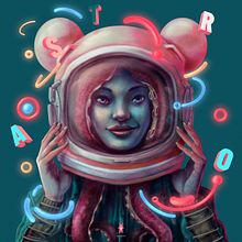 My project in Creative Portrait Illustration with Procreate course. Un proyecto de Ilustración digital de Luis Torres (Mr. Flama) - 01.01.2021