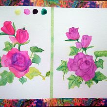 Mi Proyecto del curso: Ilustración botánica con acuarela. Botanical Illustration project by Lupita Lucio - 01.05.2021