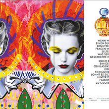 Collage digital para Brigitte Magazine. . Un progetto di Belle arti, Collage, Creatività, Design e Illustrazione digitale di Peperina Magenta - 05.01.2021